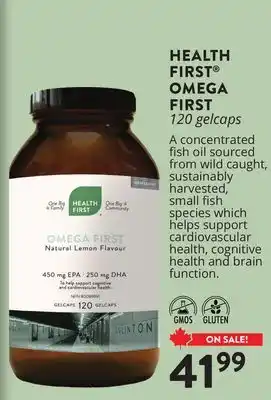 Ki Nature & Santé HEALTH FIRST OMEGA FIRST offer