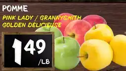 Marche Salaberry POMME PINK LADY / GRANNYSMITH offer