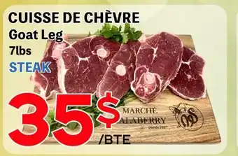 Marche Salaberry CUISSE DE CHÉVRE offer