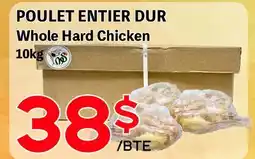 Marche Salaberry POULET ENTIER DUR offer