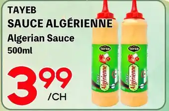 Marche Salaberry TAYEB SAUCE ALGÉRIENNE offer