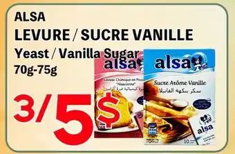 Marche Salaberry ALSA LEVURE / SUCRE VANILLE offer