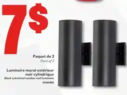 Matériaux Pont Masson Outdoor Wall Light Matte Black 2-Pack offer