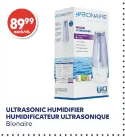 Wellwise by Shoppers HUMIDIFICATEUR ULTRASONIQUE Bionaire offer