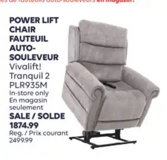 Wellwise by Shoppers FAUTEUIL AUTO-SOULEVEUR Vivalift! offer