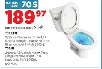 BMR TOILETTE offer