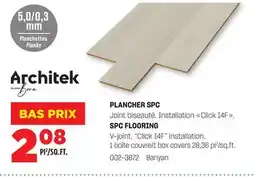 BMR PLANCHER SPC offer