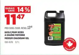 BMR HUILE POUR SCIES À CHAÎNE MOYENNE offer