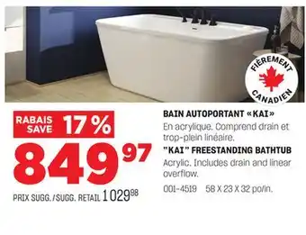 BMR BAIN AUTOPORTANT KAI offer