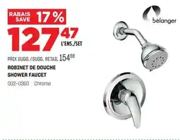 BMR ROBINET DE DOUCHE offer