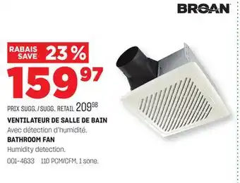 BMR VENTILATEUR DE SALLE DE BAIN159.97 offer