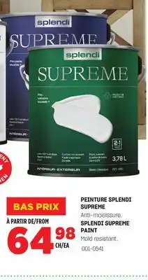 BMR PEINTURE SPLENDI SUPREME offer