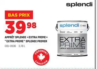 BMR APPRÊT SPLENDI EXTRA PRIME offer