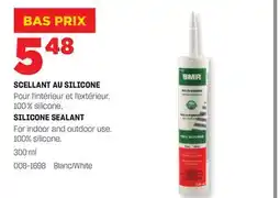 BMR SCELLANT AU SILICONE offer