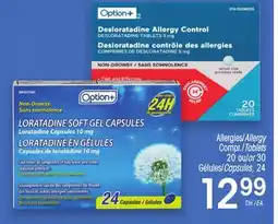 Uniprix OPTION+ Allergies/Allergy Compr./Tablets Gélules/Capsules offer