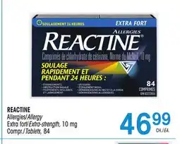 Uniprix REACTINE Allergies/Allergy Extra fort/Extra-strength, 10 mg offer