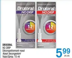 Uniprix DRIXORAL NO DRIP Décongestionnant /Nasal decongestant Vapo/Spray offer