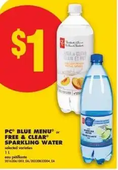 No Frills P bClue menu or free & clear offer