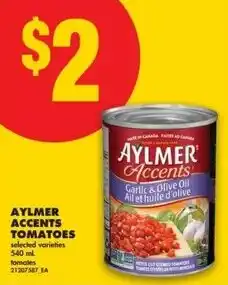 No Frills Aylmer accents tomatoes offer