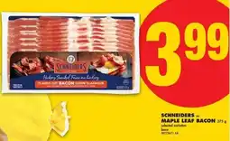 No Frills Schneiders or maple leaf bacon offer