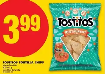 No Frills Tostitos tortilla chips offer