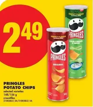 No Frills Pringles potato chips offer