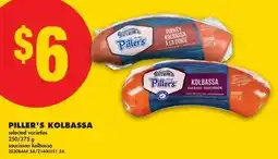 No Frills Piller's kolbassa offer