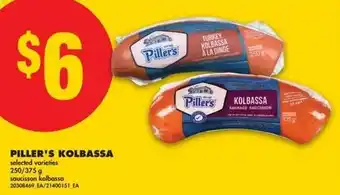 No Frills Piller's kolbassa offer