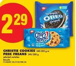 No Frills Christie cookies or peek freans offer