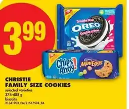 No Frills Christie family size cookies offer