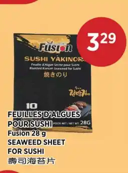 Kim Phat FUSION SEAWEED SHEET FOR SUSHI offer