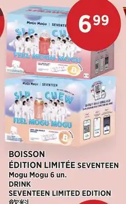 Kim Phat Mogu Mogu DRINK SEVENTEEN LIMITED EDITION offer