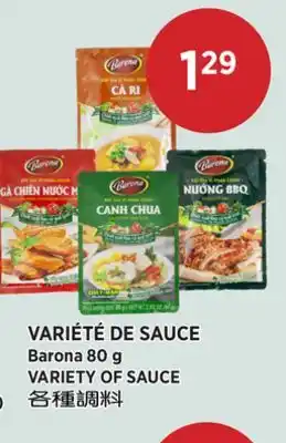 Kim Phat Barona VARIETY OF SAUCE offer