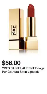 Holt Renfrew YVES SAINT LAURENT Rouge Pur Couture Satin Lipstick offer