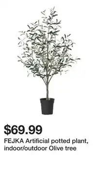 IKEA FEJKA Artificial potted plant, indoor/outdoor Olive tree offer