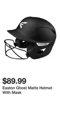 Sport Chek Easton Ghost Matte Helmet With Mask offer