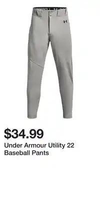 Sport Chek Under Armour Utility 22 Baseball Pants offer