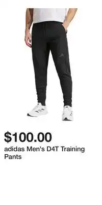 Sport Chek adidas Men's D4T Training Pants offer