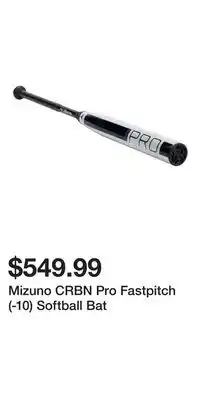 Sport Chek Mizuno CRBN Pro Fastpitch (-10) Softball Bat offer