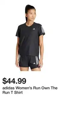 Sport Chek adidas Women's Run Own The Run T Shirt offer