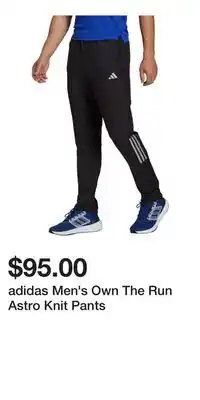 Sport Chek adidas Men's Own The Run Astro Knit Pants offer