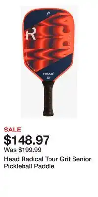 Sport Chek Head Radical Tour Grit Senior Pickleball Paddle offer