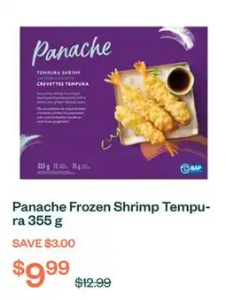 Voilà Panache Frozen Shrimp Tempura 355 g offer