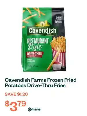 Voilà Cavendish Farms Frozen Fried Potatoes Drive-Thru Fries Restaurant Style 750 g offer