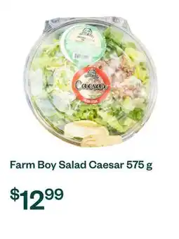 Voilà Farm Boy Salad Caesar 575 g offer