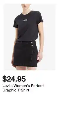 Mark's Levi's Women's Perfect Graphic T Shirt offer