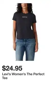 Mark's Levi's Women's The Perfect Tee offer