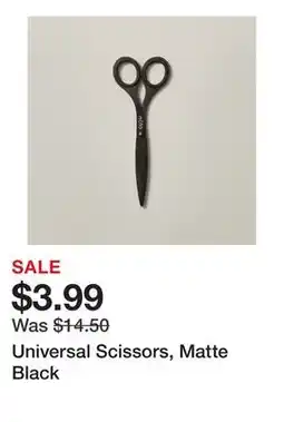 Chapters Indigo Universal Scissors, Matte Black offer