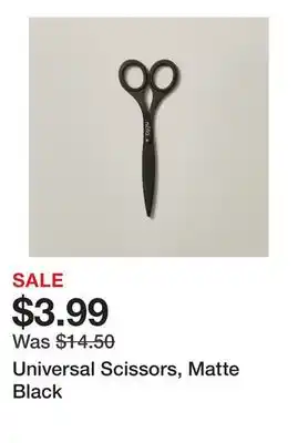 Chapters Indigo Universal Scissors, Matte Black offer