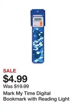 Chapters Indigo Mark My Time Digital Bookmark with Reading Light offer